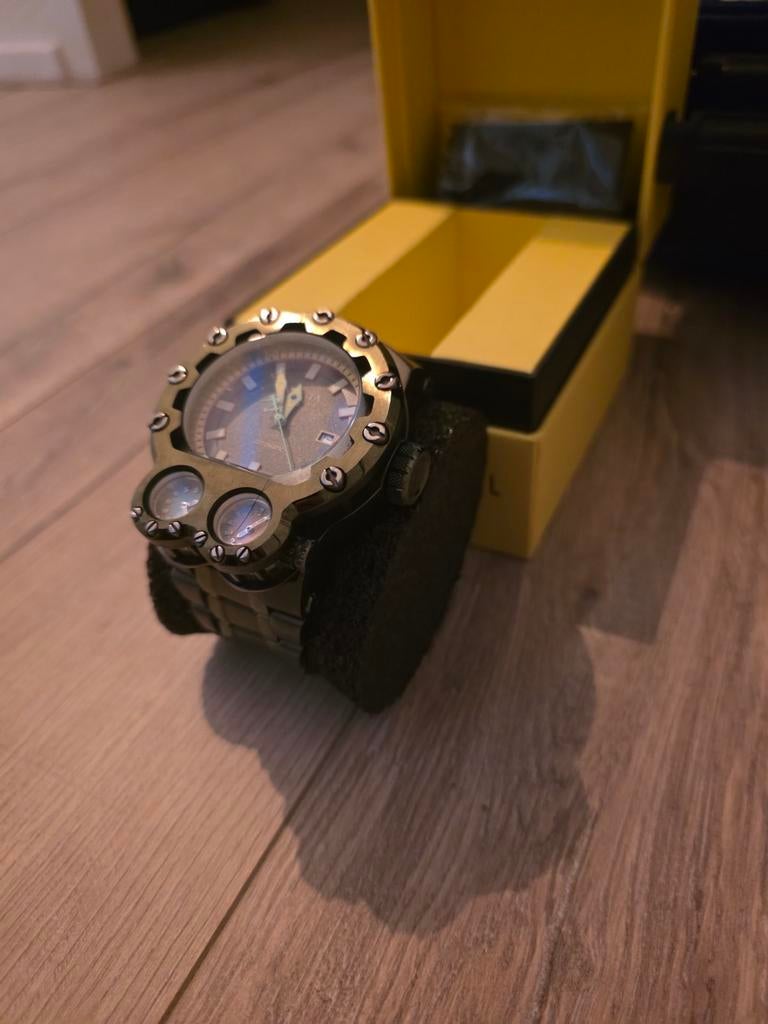 Horloges, Ophalen of Verzenden, Zo goed als nieuw, Staal, Overige merken