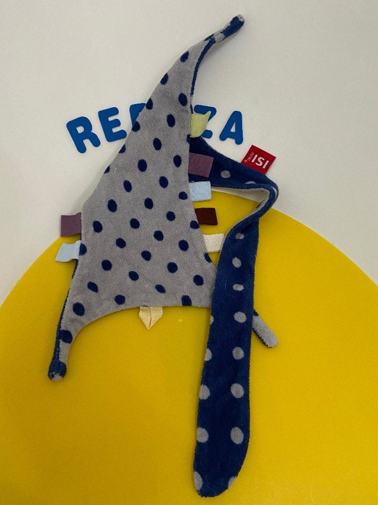 K2273 isi mini doek doekje blauw stippen, Ophalen of Verzenden, Zo goed als nieuw, Overige typen