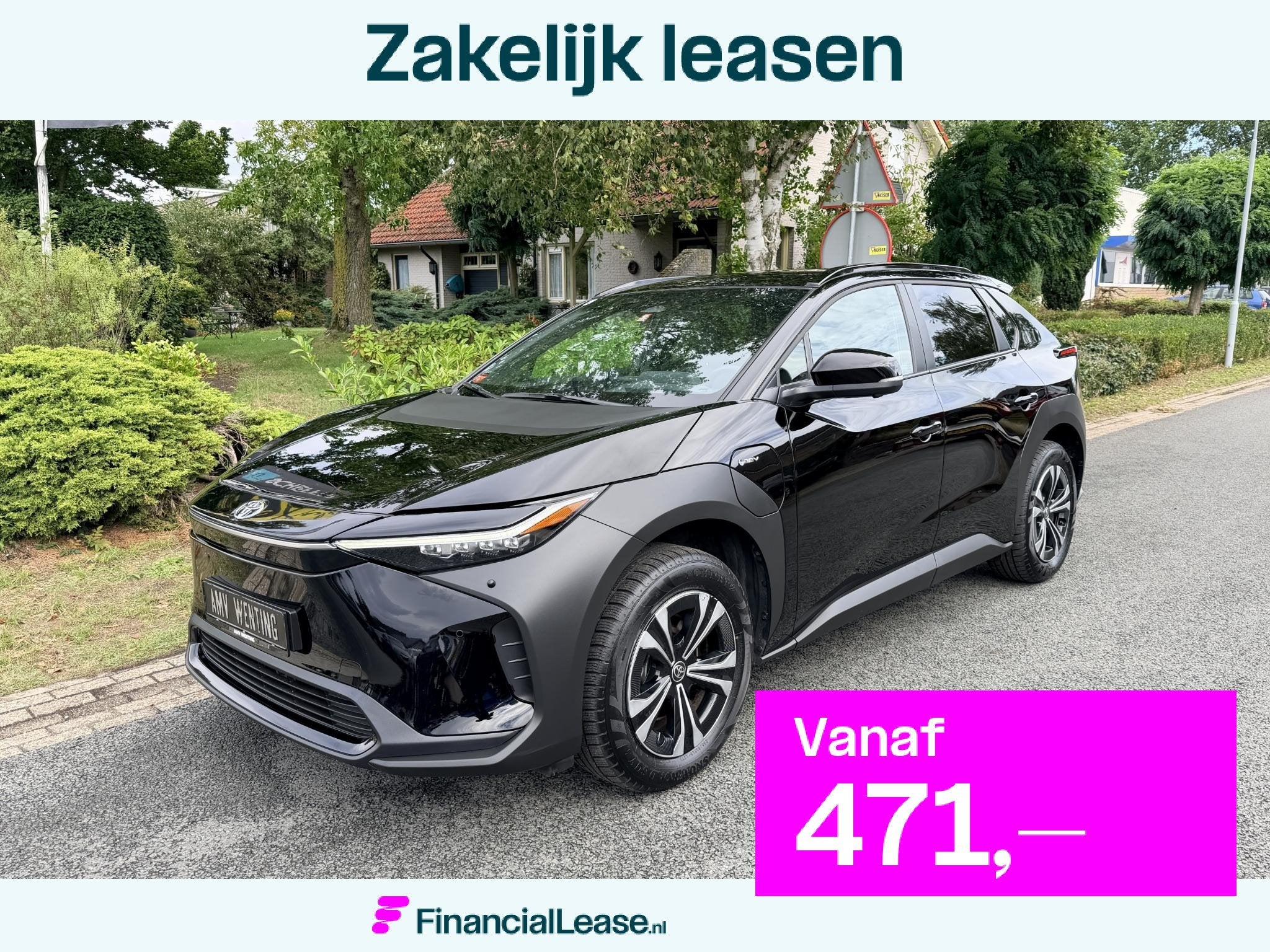 Toyota bZ4X Dynamic 71 kWh 204PK Leder•ACC, Gebruikt, Leder, 204 pk, 405 min