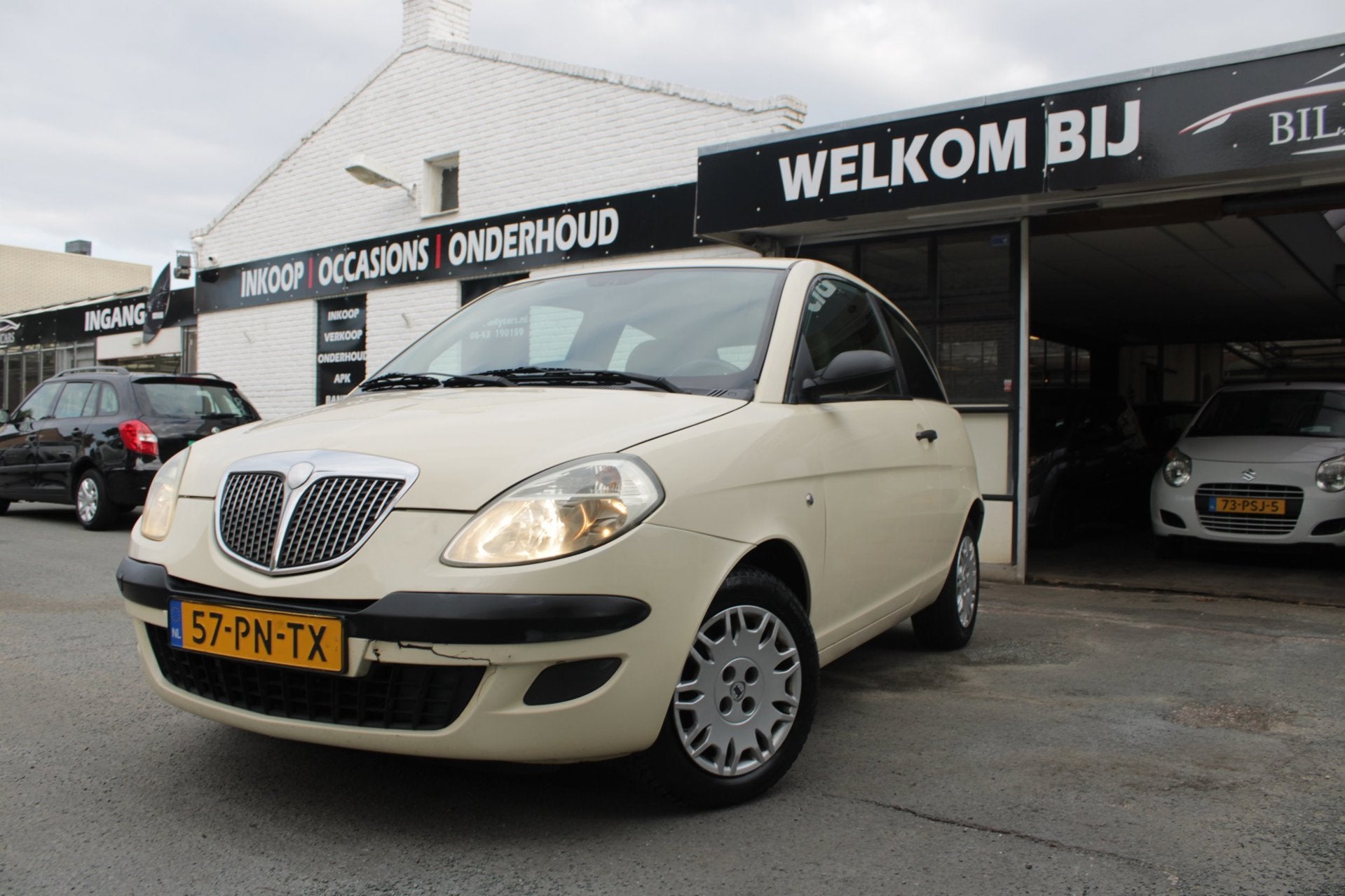 Lancia Ypsilon 1.2 / APK Nieuw / Elektrische ramen, Auto's, Voorwielaandrijving, Stof, Gebruikt, Wit