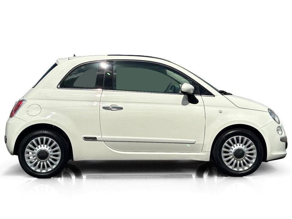 Fiat 500 1.2 Aut. Lounge ✅ Pano ✅ Airco ✅ 15 inch, Euro 5, Stof, Gebruikt, 1242 cc
