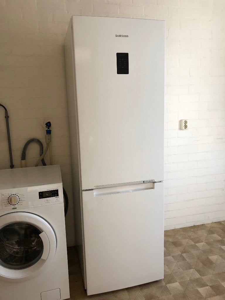 Samsung Koelvriescombinatie vrijstaand, Ophalen, Gebruikt, 200 liter of meer, Met aparte vriezer