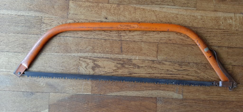 Skandia Garden beugelzaag, boomzaag, 80 cm zaagblad, igs!, Tuin en Terras, Handzagen, Ophalen, Gebruikt, Beugelzaag, Skandia Garden
