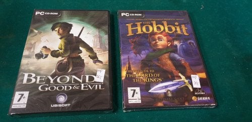 dvd the hobbit and beyond good en evil,, Ophalen of Verzenden