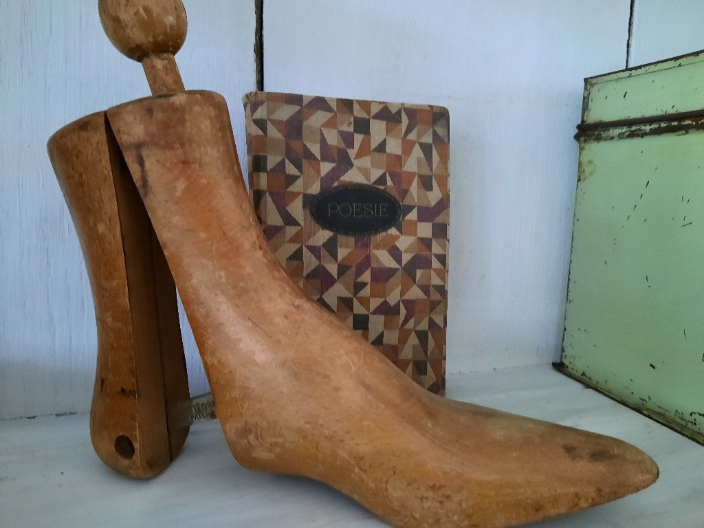 antieke houten schoenspanner Meteore Patente, Antiek en Kunst, Antiek | Kleding en Accessoires, Ophalen of Verzenden, Dames