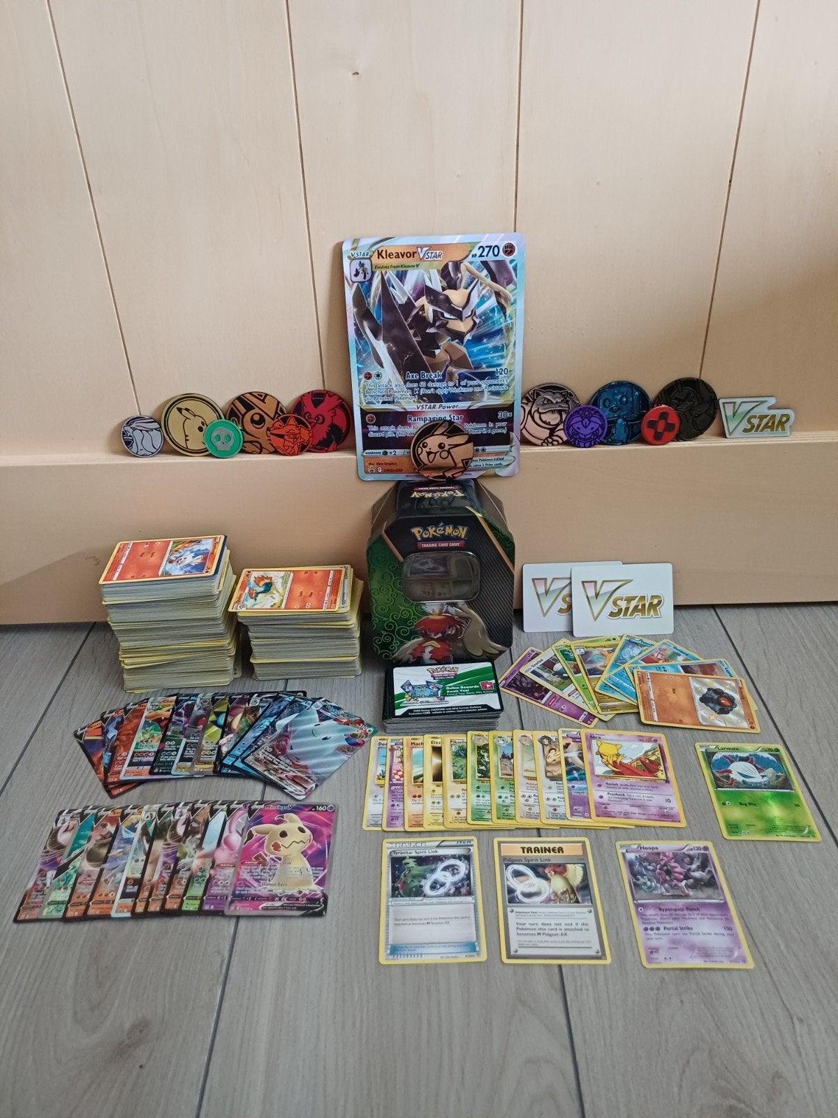 Grote verzameling Pokémon kaarten met tin en accessoires, Hobby en Vrije tijd, Verzamelkaartspellen | Pokémon, Ophalen