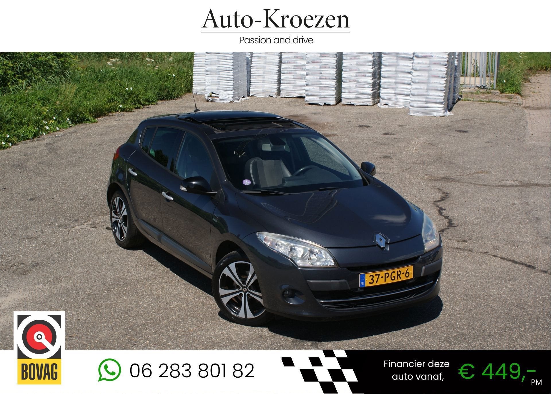 Renault Mégane 1.4 TCe Bose | Pano | 1e eigenaar | Cruise c, Voorwielaandrijving, Euro 5, Gebruikt, Zwart