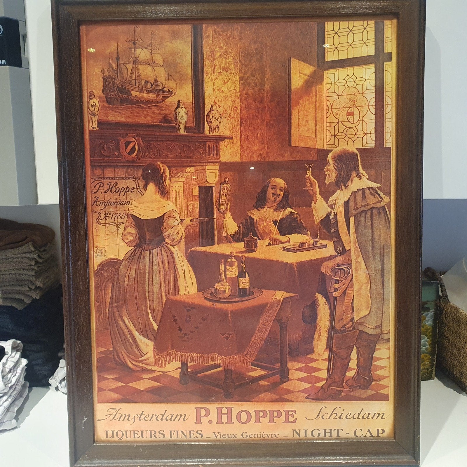 Amsterdam. P.Hoppe Schiedam uit de oude tijd, Ophalen of Verzenden