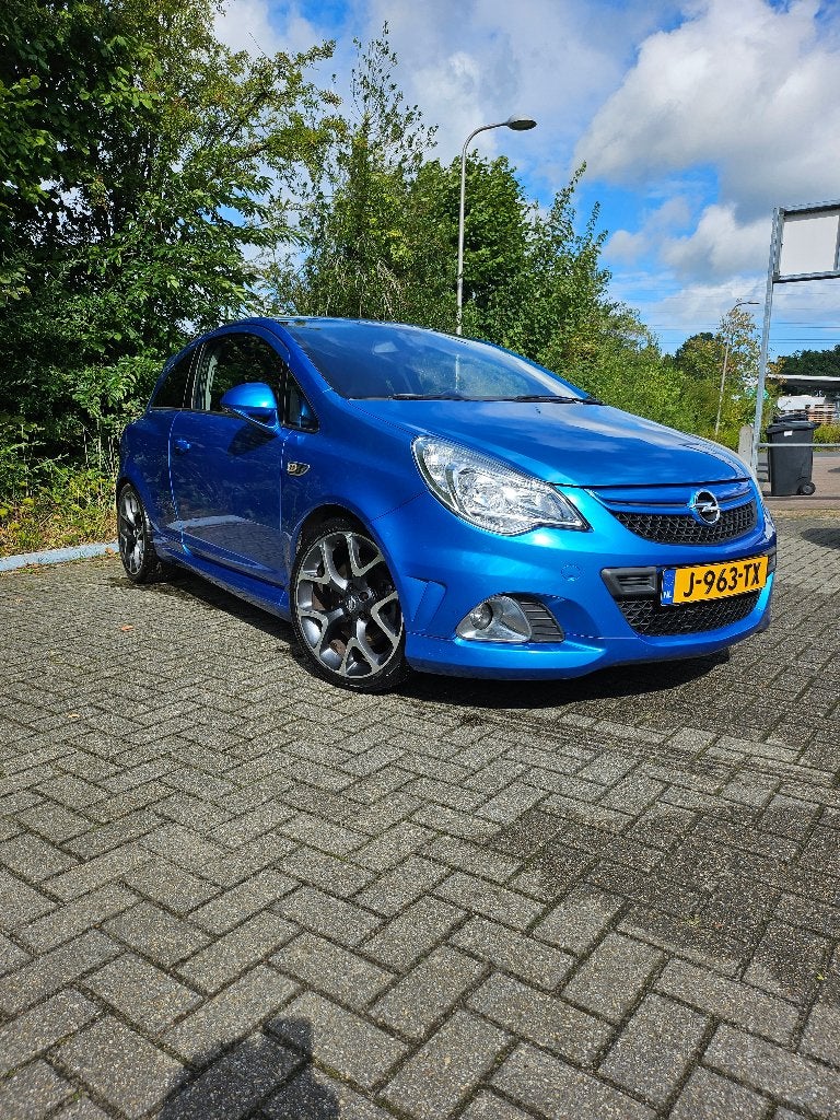 Opel Corsa 1.6 OPC 3D 2011 Blauw, Voorwielaandrijving, Blauw, Bedrijf, Handgeschakeld