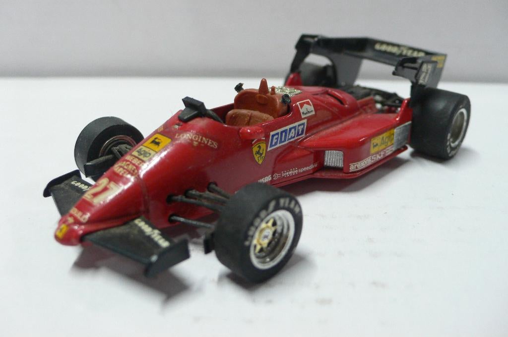 ferrari 126c4  1984  - brumm models  1/43, Verzenden, Gebruikt, Auto, Overige merken