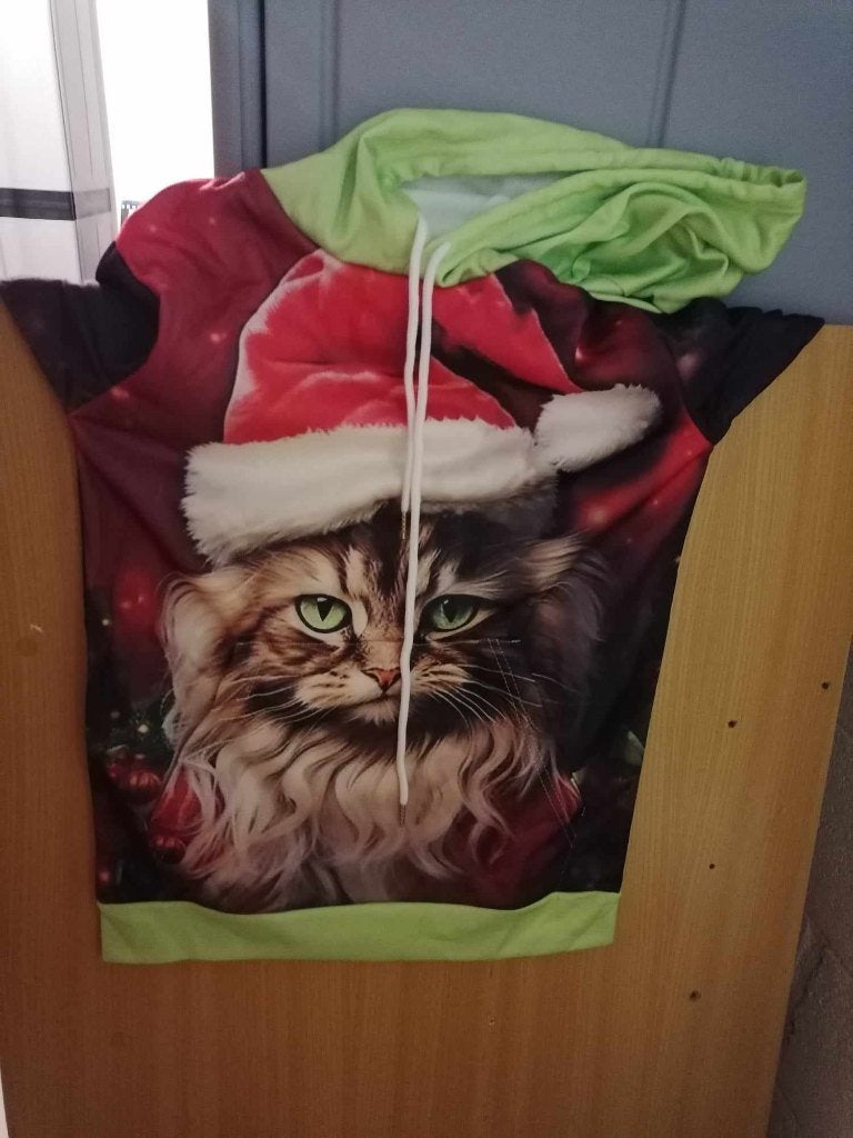 Kersttrui kat (maat s), Diversen, Kerst, Ophalen, Nieuw
