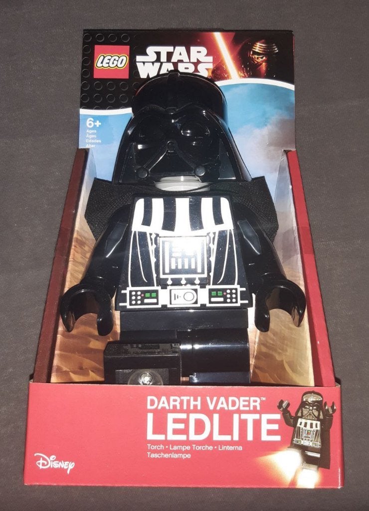 Lego LGLTO3BT torch zaklamp Darth Vader 20 cm hoog, Overige thema's, Verzenden, Nieuw, Complete set