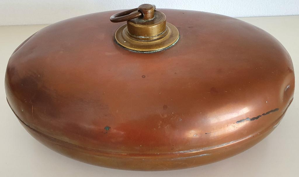 antieke koperen waterkruik jaren '30, Antiek en Kunst, Ophalen of Verzenden, Koper