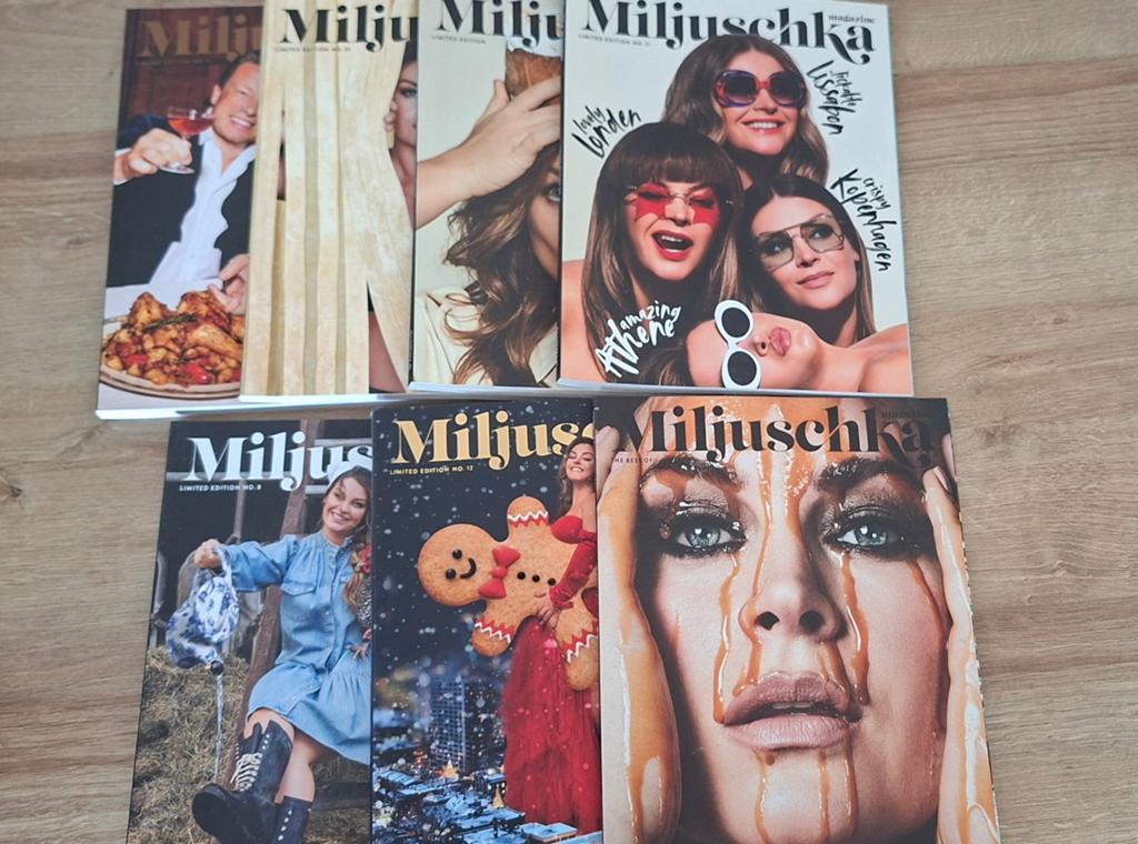 Miljuschka Magazine - Diverse edities 7 stuks, Boeken, Ophalen of Verzenden, Gelezen, Overige typen