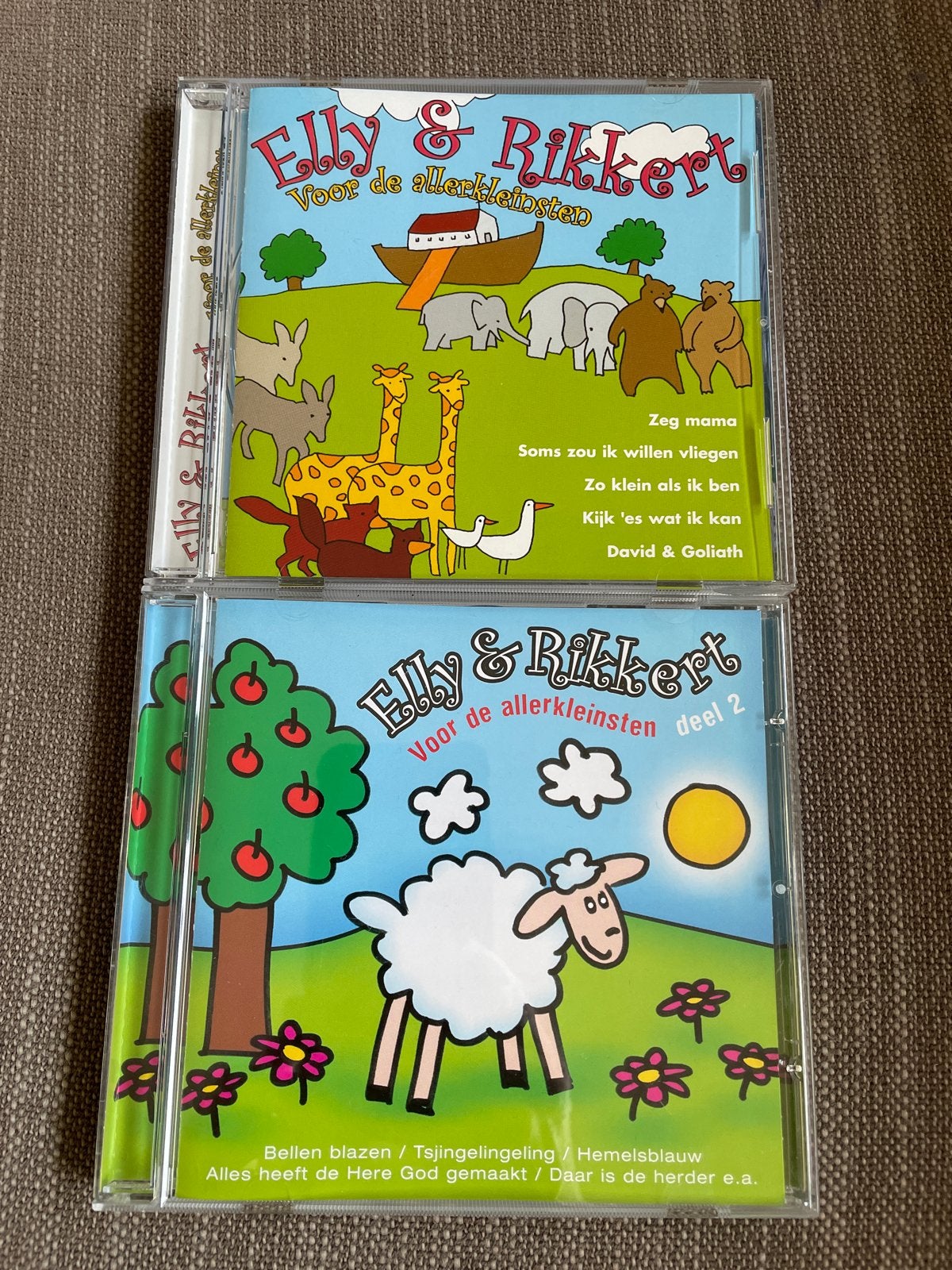 Elly & Rikkert - Voor de allerkleinsten cd (deel 1 & 2), Cd's en Dvd's, Cd's | Kinderen en Jeugd, Ophalen of Verzenden, Zo goed als nieuw