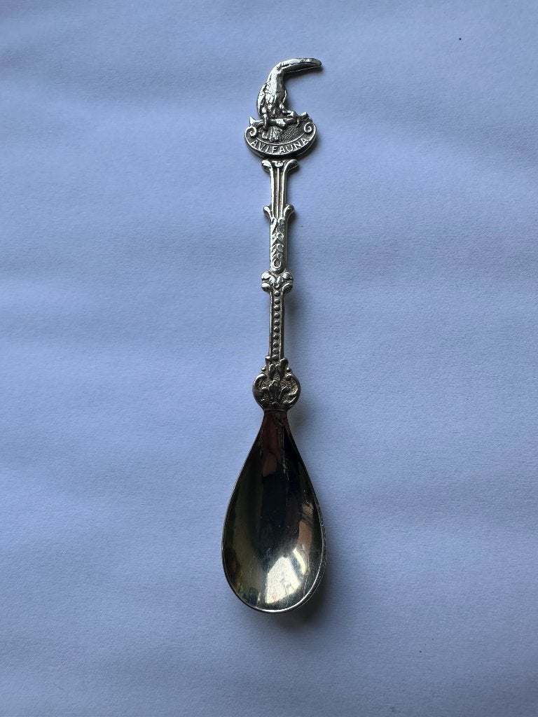 Stokokoud Avifauna lepeltje. Lepel theelepeltje Demet., Antiek en Kunst, Ophalen of Verzenden
