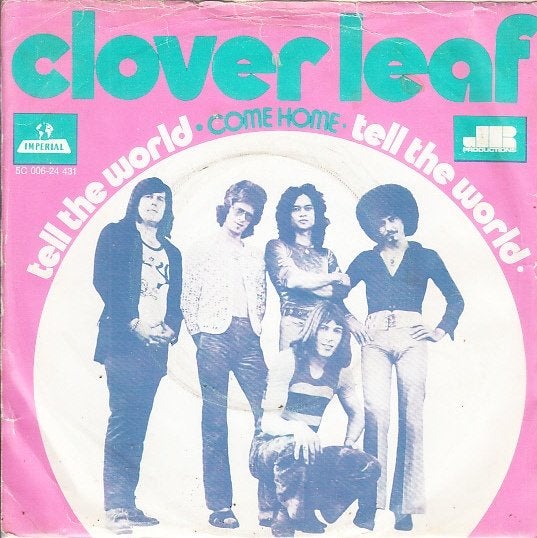 clover leaf - tell the world  ( nlpop/beat /1971), Gebruikt, 7 inch, Ophalen of Verzenden, Pop