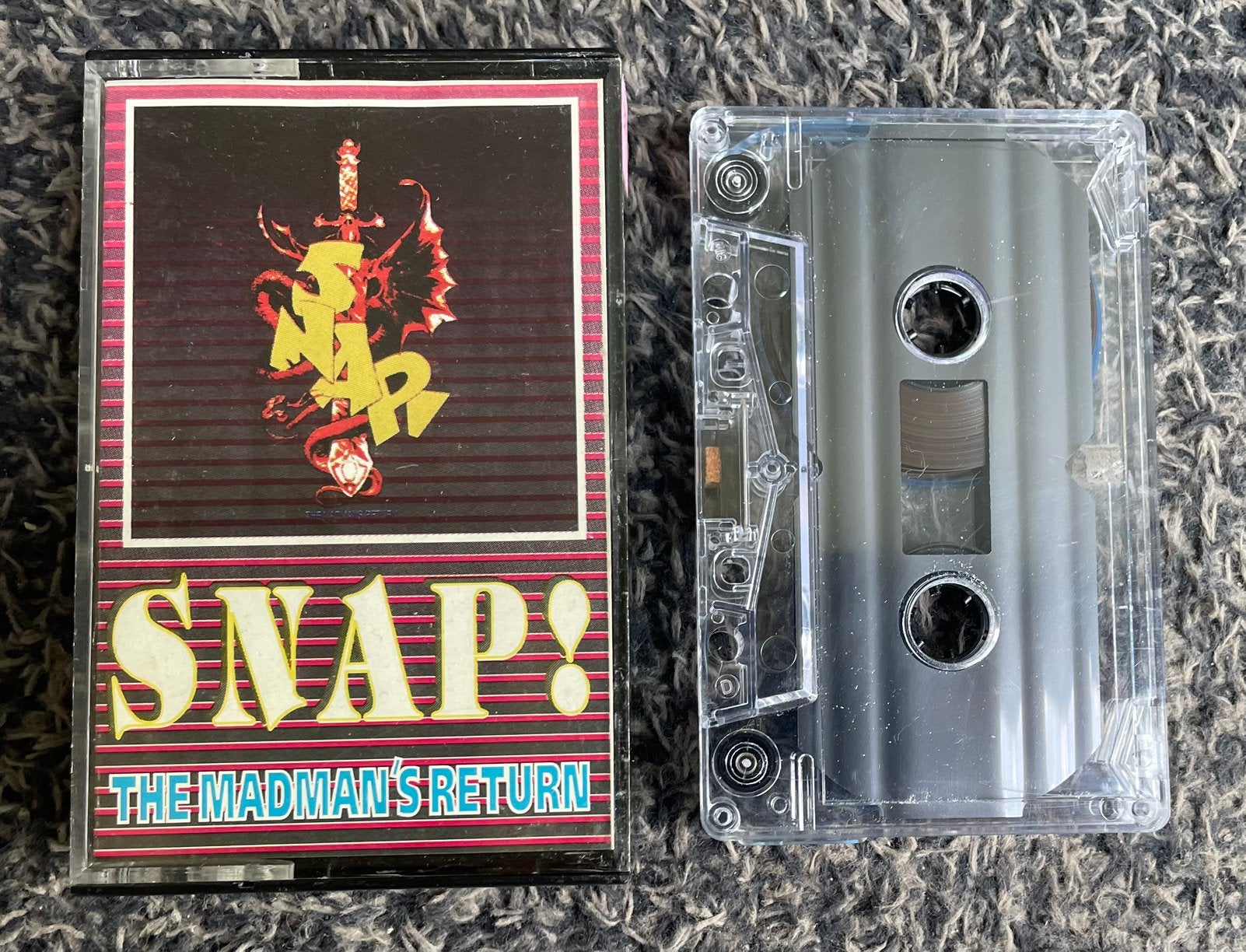 SNAP! - The Madman’s Return, zeldzaam cassettebandje, Ophalen of Verzenden, Gebruikt, 1 bandje
