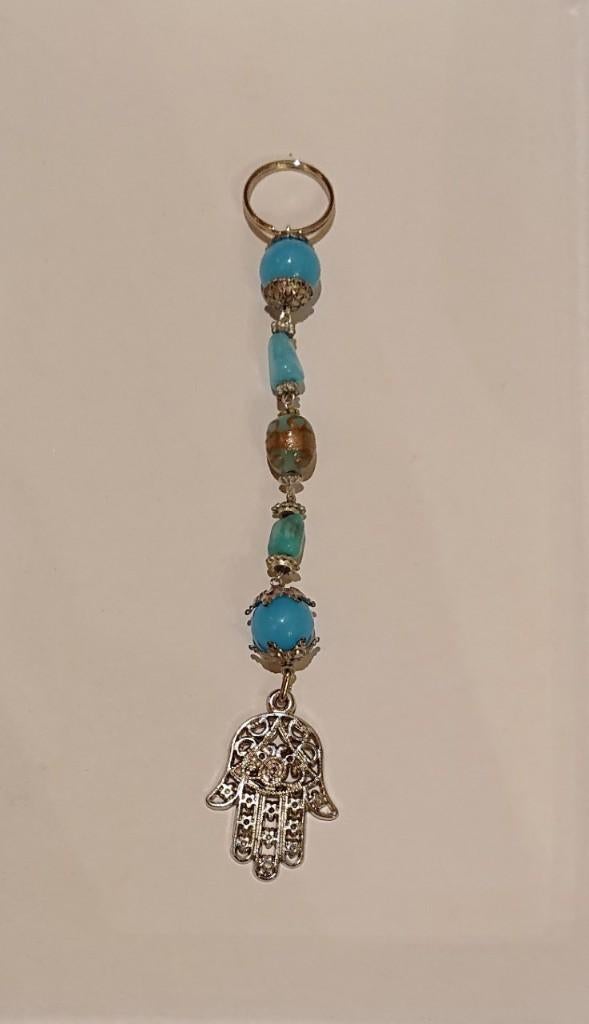 Nazar Buncuk boze oog alomziende oog Olifant Vlinder Hamsa, Huis en Inrichting, Oosters, Ophalen of Verzenden, Nieuw, Wandhanger