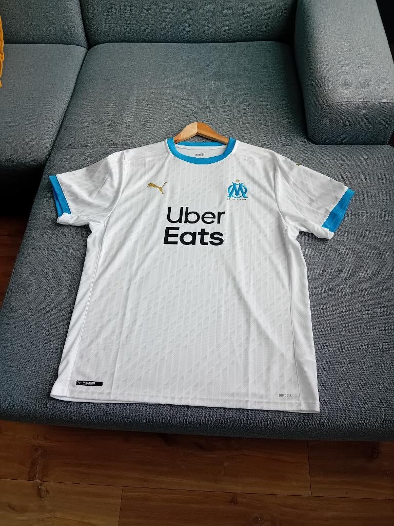 Voetbalshirt Olympique de Marseille Thuis 2020-2021 XL, Verzenden, Zo goed als nieuw, Buitenlandse clubs, Shirt
