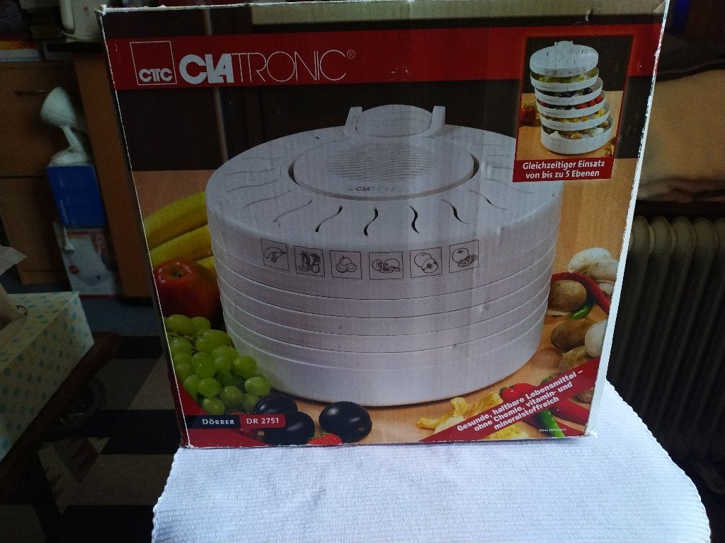 Clatronic DR 2751 Voedseldroger, Ophalen of Verzenden, Zo goed als nieuw
