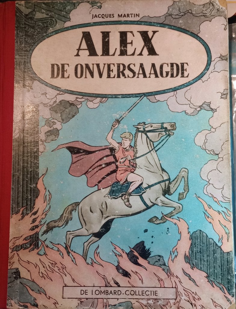 Jacques Martin - Alex de Onversaagde  1956, Gelezen, Eén stripboek, Ophalen of Verzenden, Jacques Martin