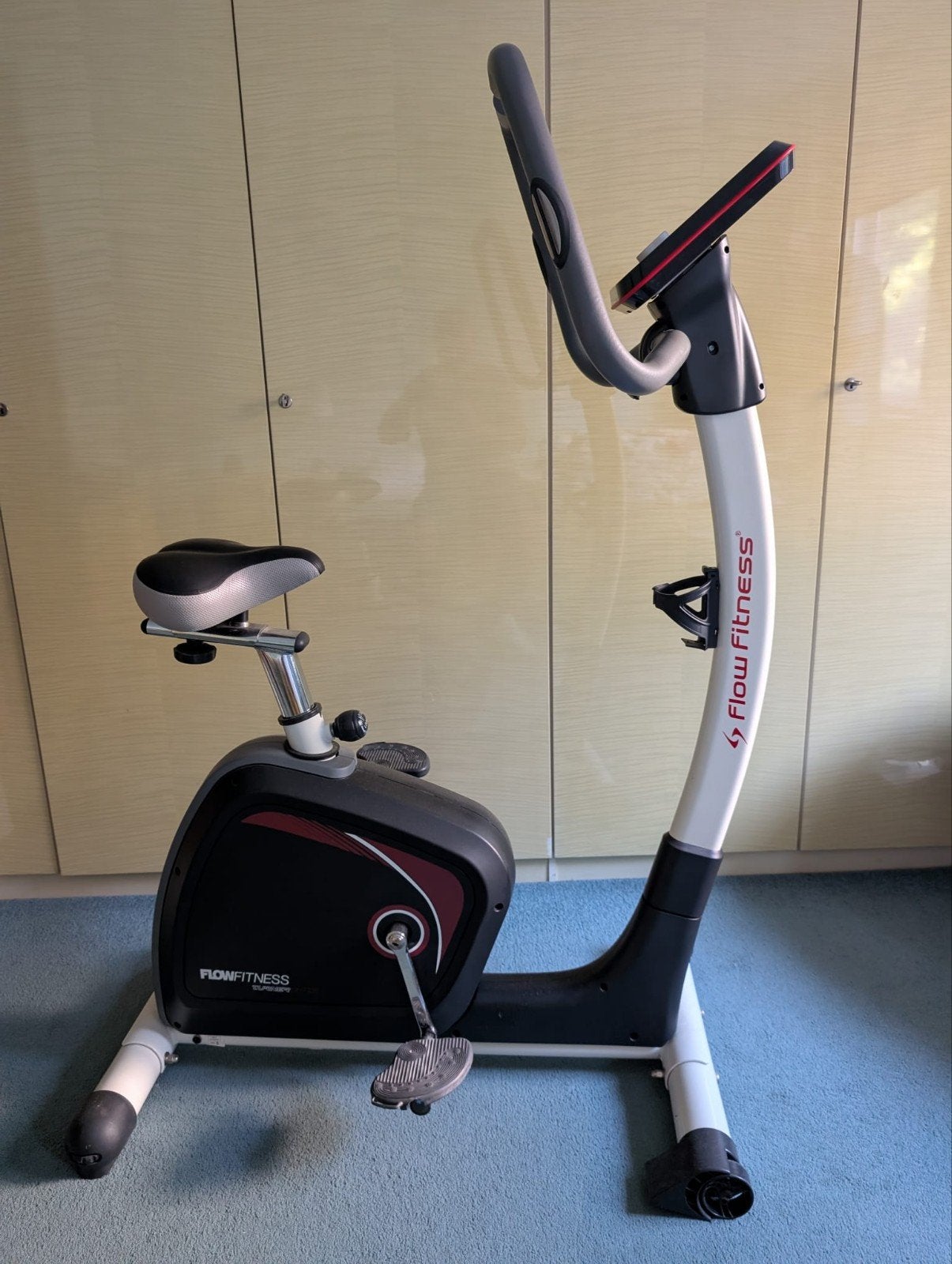 Flow Fitness Hometrainer Turner DBT550, Ophalen, Zo goed als nieuw, Hometrainer