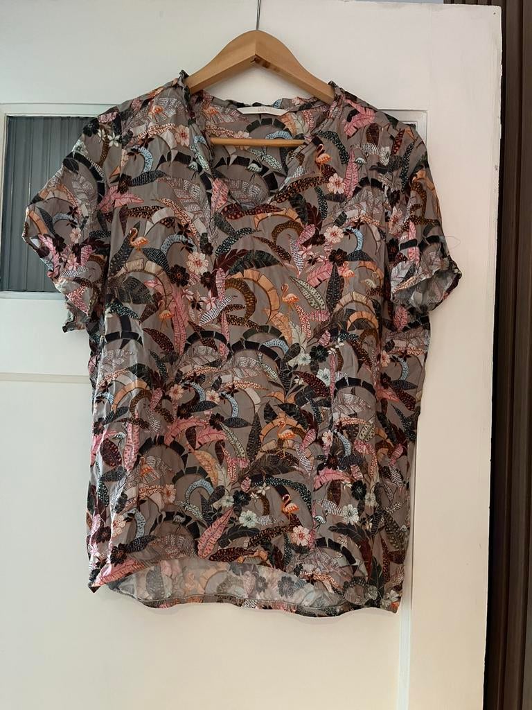 Didi shirt 46, Ophalen of Verzenden, Zo goed als nieuw, Maat 46/48 (XL) of groter, Korte mouw