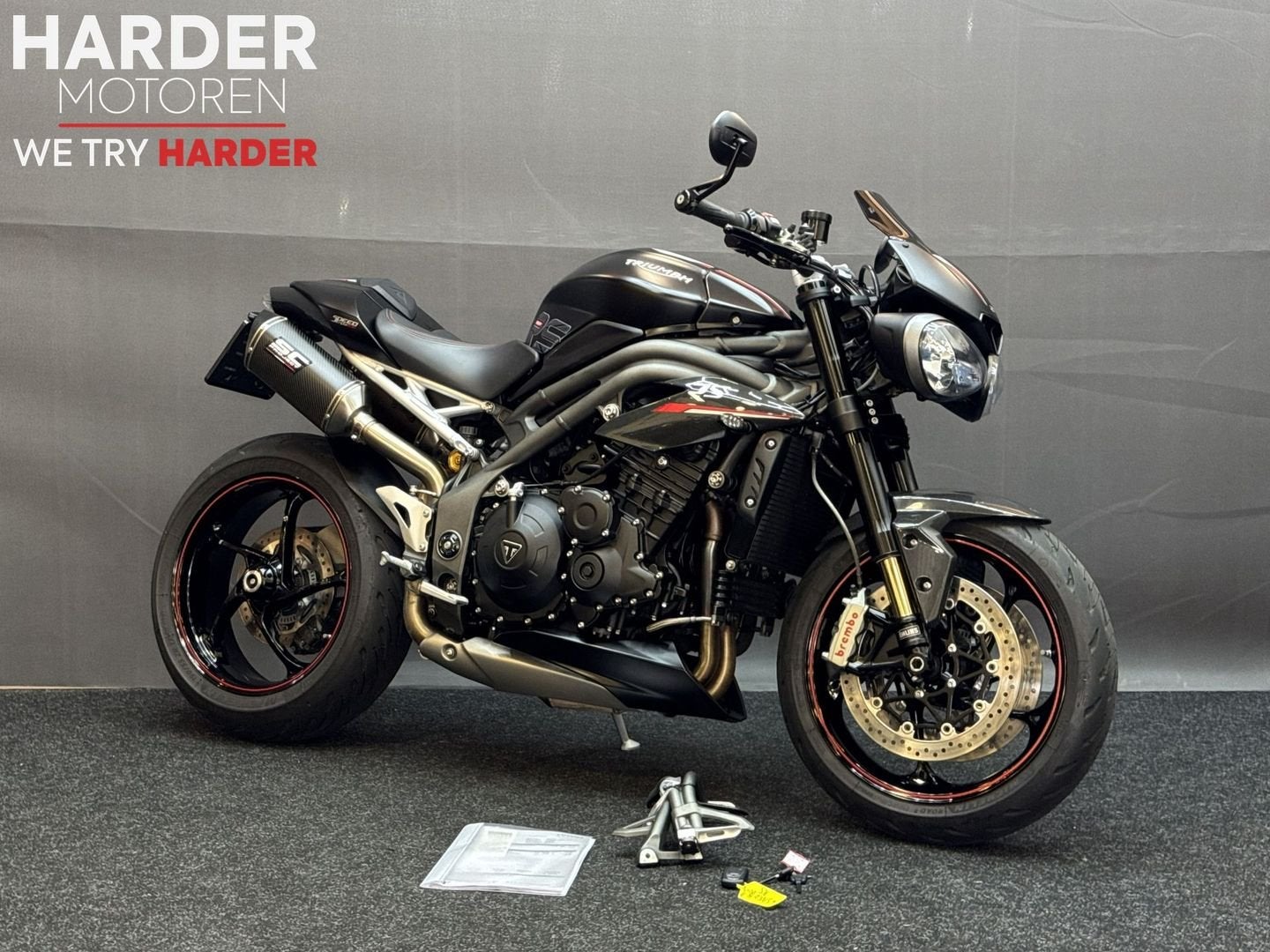 TRIUMPH SPEED TRIPLE RS | NIEUWSTAAT | ORI NL | GARANTIE, Motorrijbewijs A, Bedrijf, Sport, 1050 cc