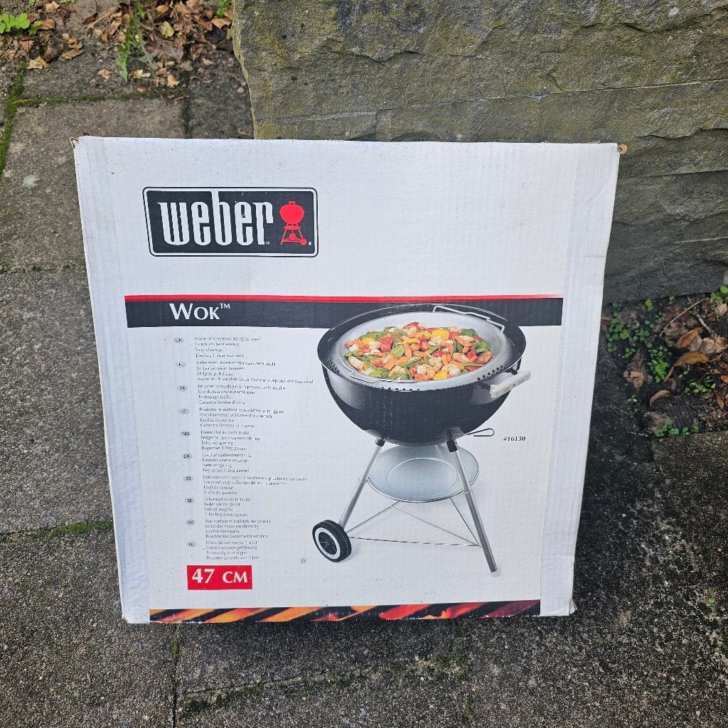 Weber wok pan 47cm nieuw !, Ophalen of Verzenden, Nieuw, Weber
