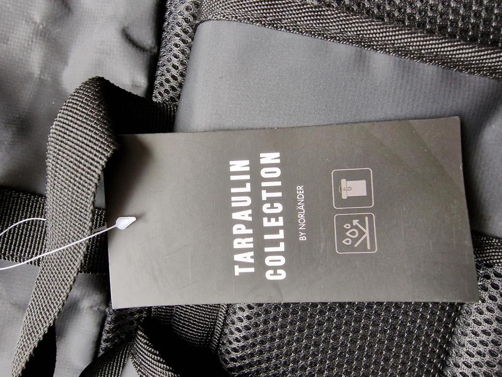 Norländer Roll Backpack Zwart - Waterdicht & Stijlvol, 25 tot 40 cm, Nieuw, Ophalen of Verzenden, Waterdicht