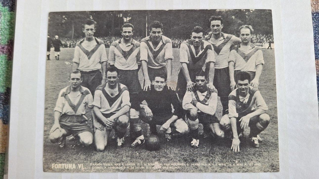 FORTUNA grasplaat 1956, Antiek en Kunst, Ophalen of Verzenden