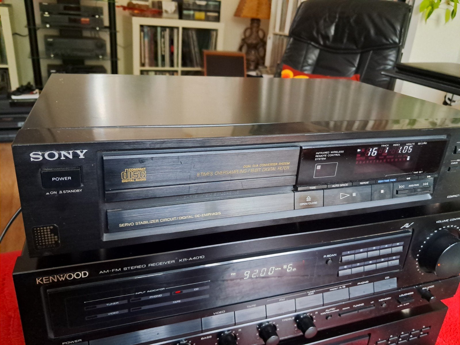 Sony CDP-670 CD-speler aangeboden, Audio, Tv en Foto, Ophalen, Zo goed als nieuw, Sony