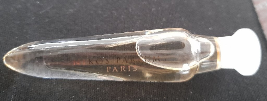 miniatuur parfum flesje nikos, Ophalen of Verzenden, Zo goed als nieuw, Miniatuur, Gevuld