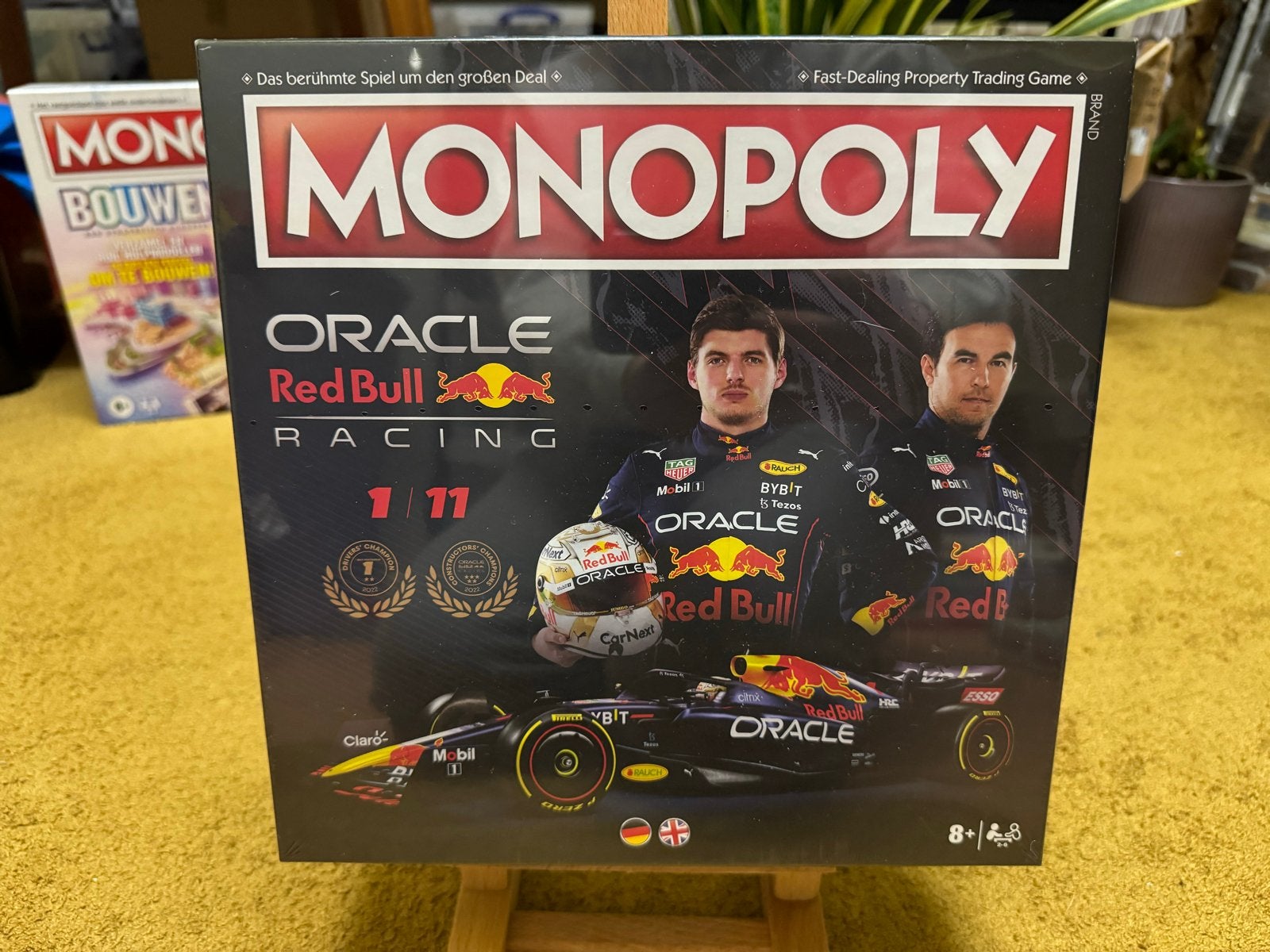 Monopoly Oracle Red Bull Racing Formule 1 Editie, Drie of vier spelers, Ophalen, Nieuw