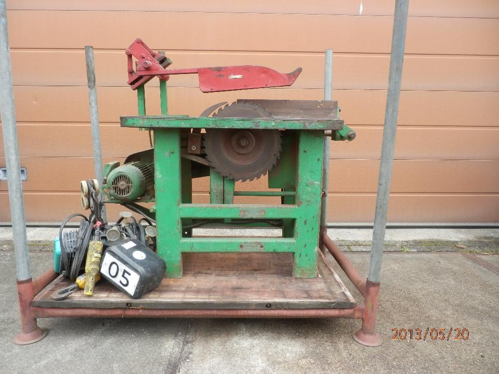 Zware Bouw cirkel Zaagmachine, Gebruikt, Cirkelzaag, 70 mm of meer, Ophalen of Verzenden