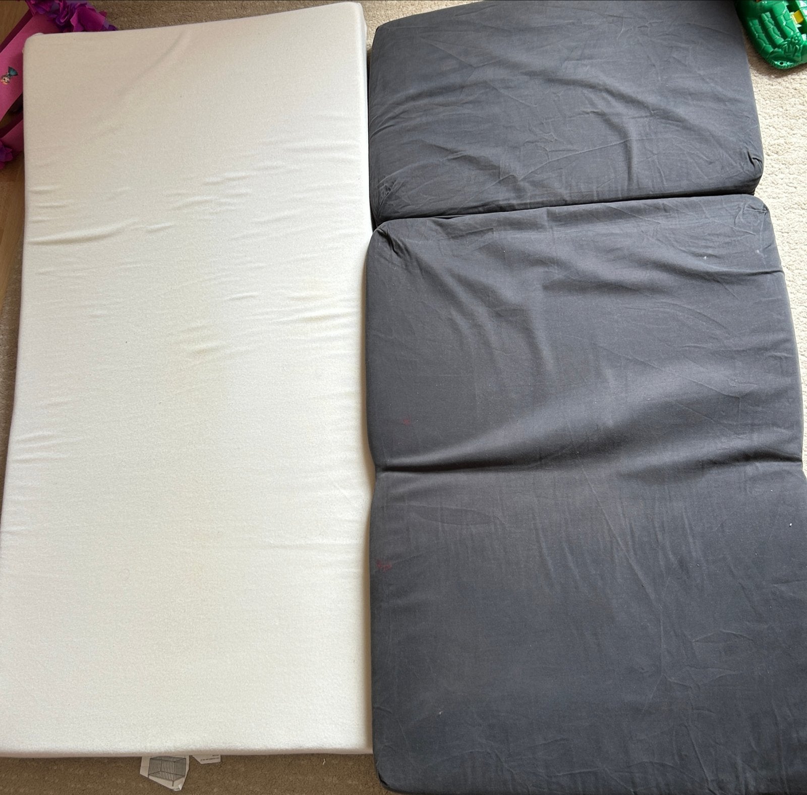 BabyMatras en opvouwbaar babymatrasje, Ophalen, Gebruikt, Eenpersoons, Overige maten