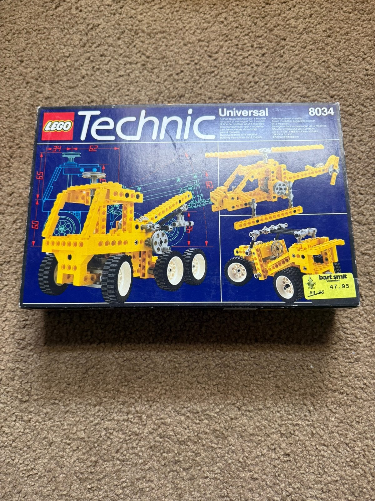 Lego Technic Universal 8034 (sealed), Kinderen en Baby's, Speelgoed | Duplo en Lego, Lego, Nieuw, Ophalen of Verzenden, Technic