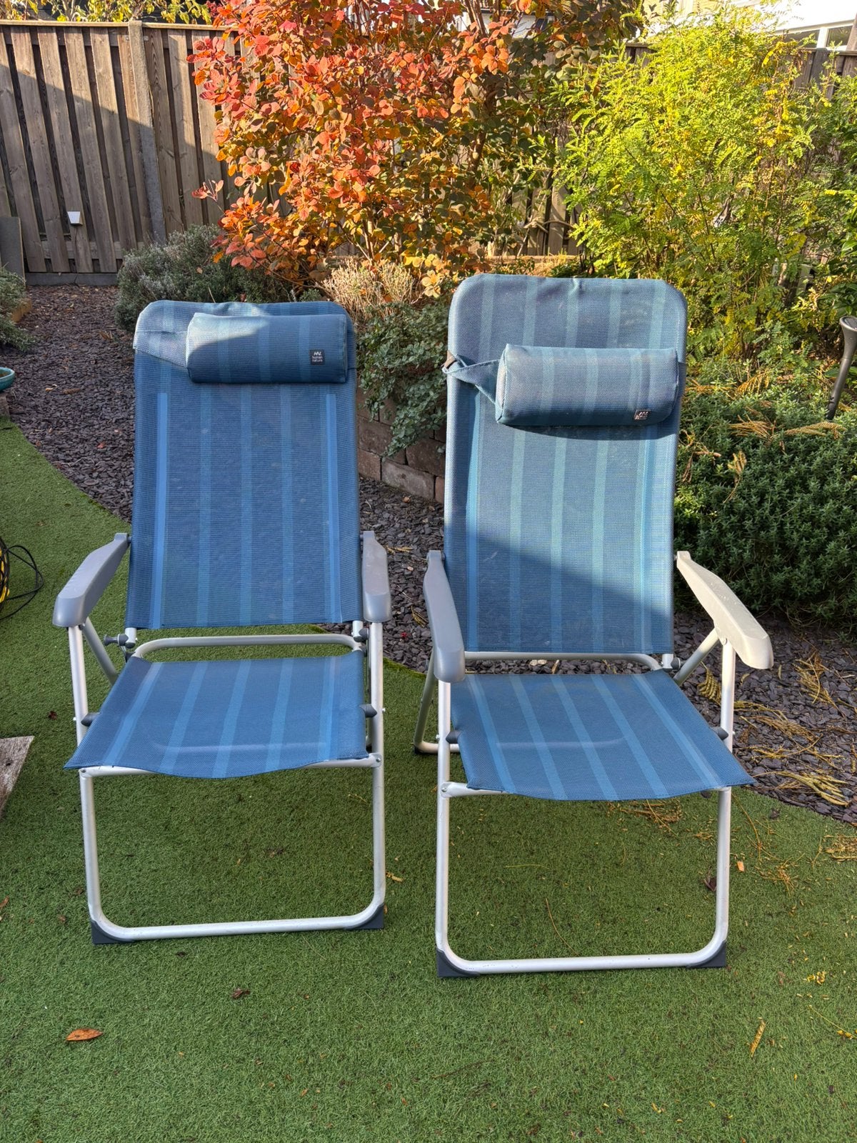 Strand/campingstoelen human nature, Caravans en Kamperen, Ophalen, Gebruikt, Campingstoel