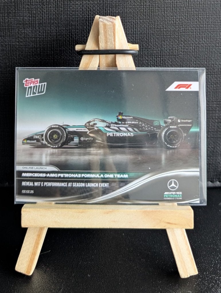 2025 topps Now f1 Kimi antonelli, Ophalen of Verzenden, Zo goed als nieuw, Plaatje