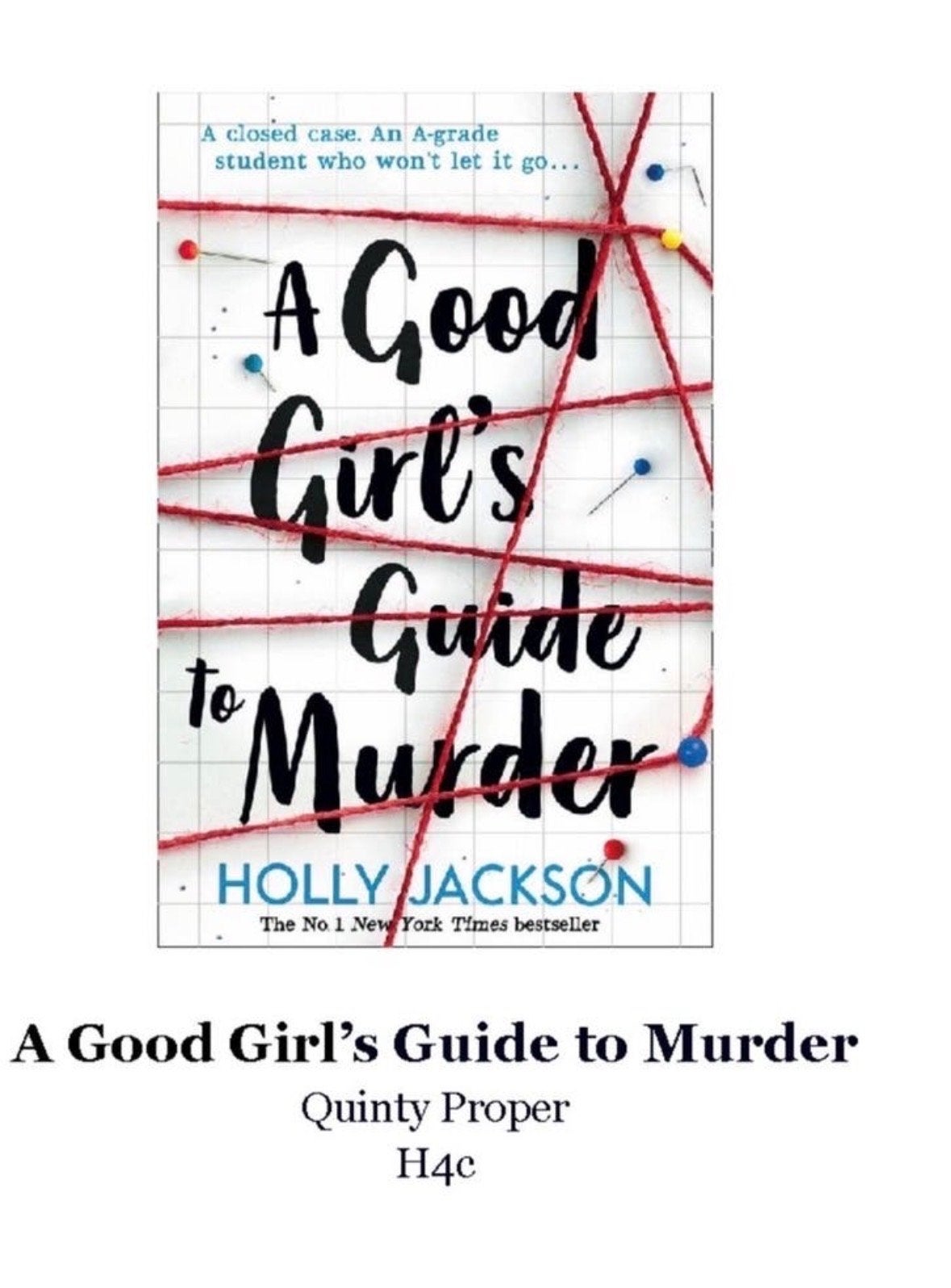 A Good Girl's Guide to Murder - Holly Jackson Boek, Boeken, Detectives, Gelezen, Tv-bewerking, Ophalen
