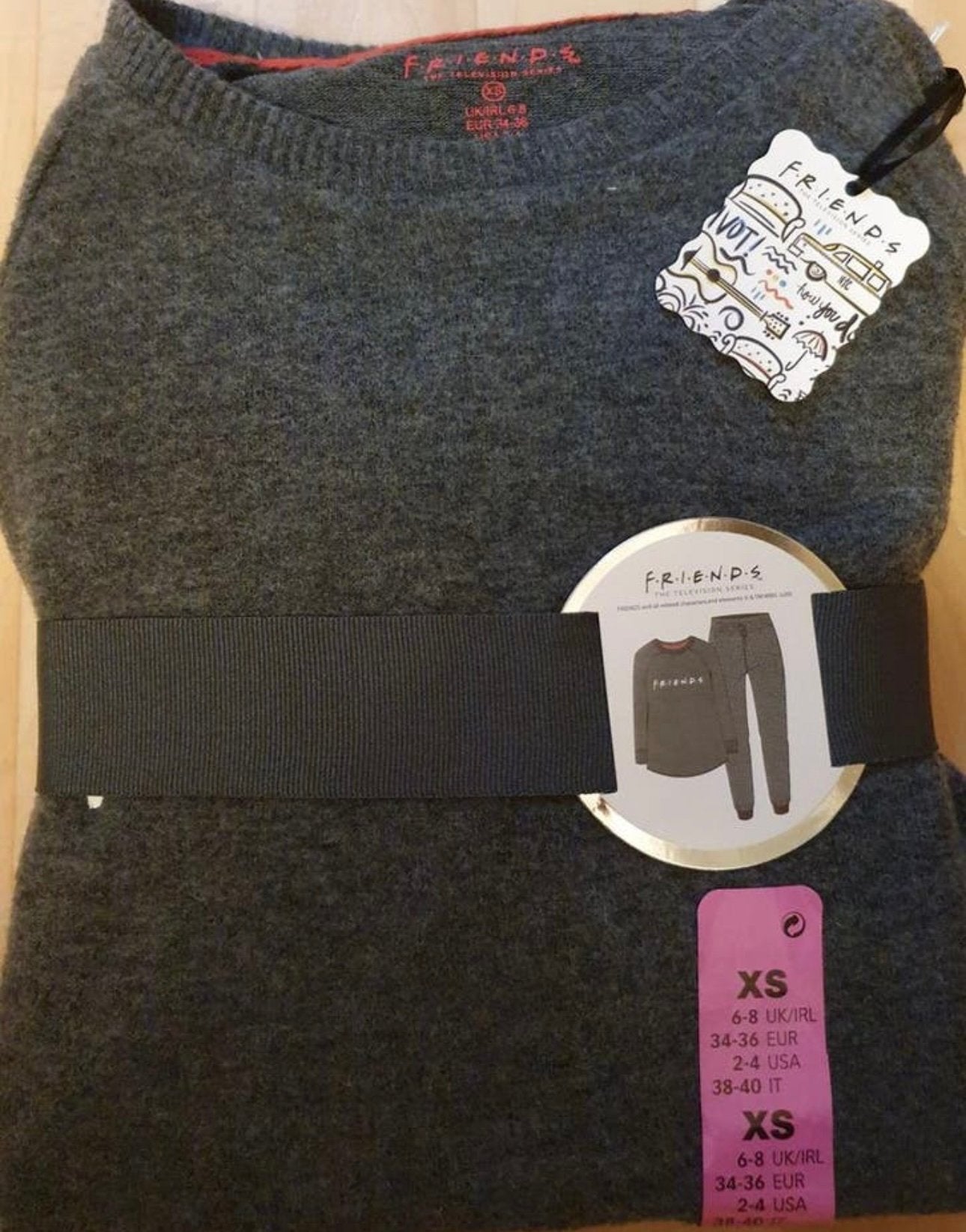 Nieuwe Friends Pyjama - Maat XS, Ophalen of Verzenden, Zo goed als nieuw, Maat 34 (XS) of kleiner