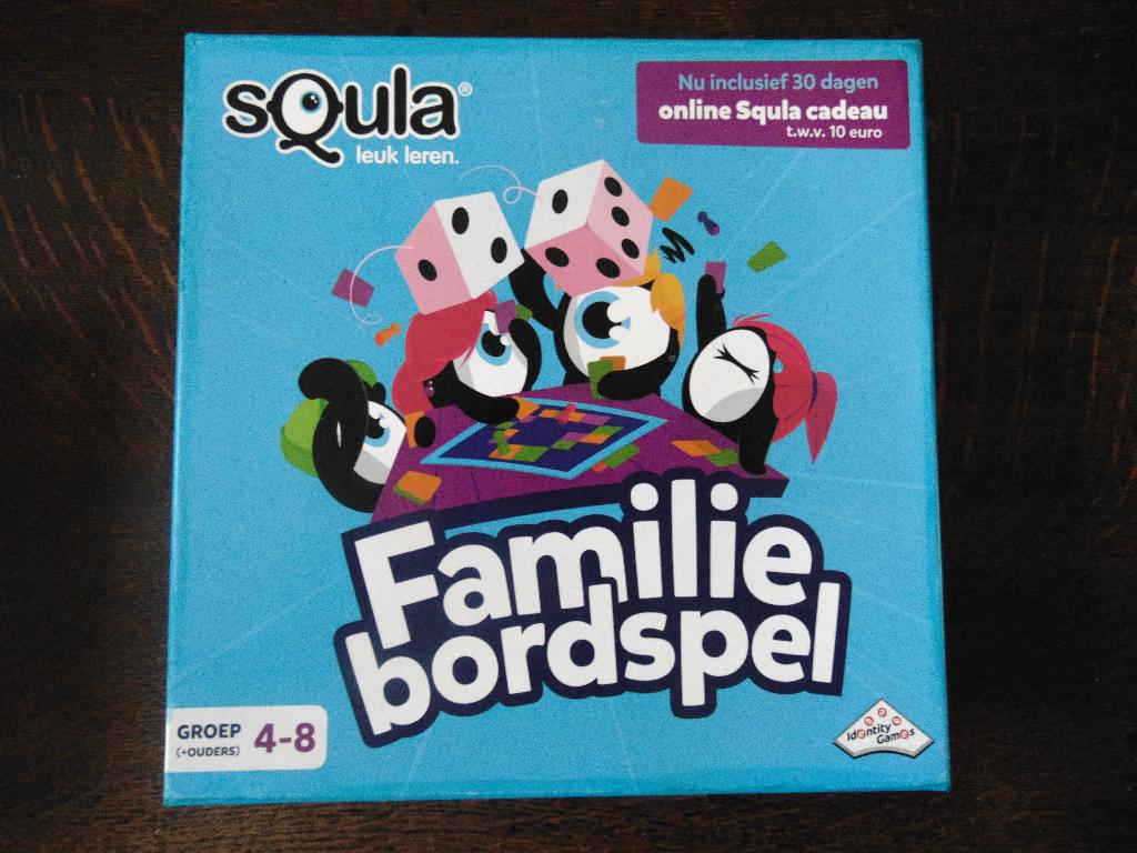 Squla Familie Bordspel van Identity Games, Een of twee spelers, Ophalen of Verzenden, Zo goed als nieuw, IDdentity Games