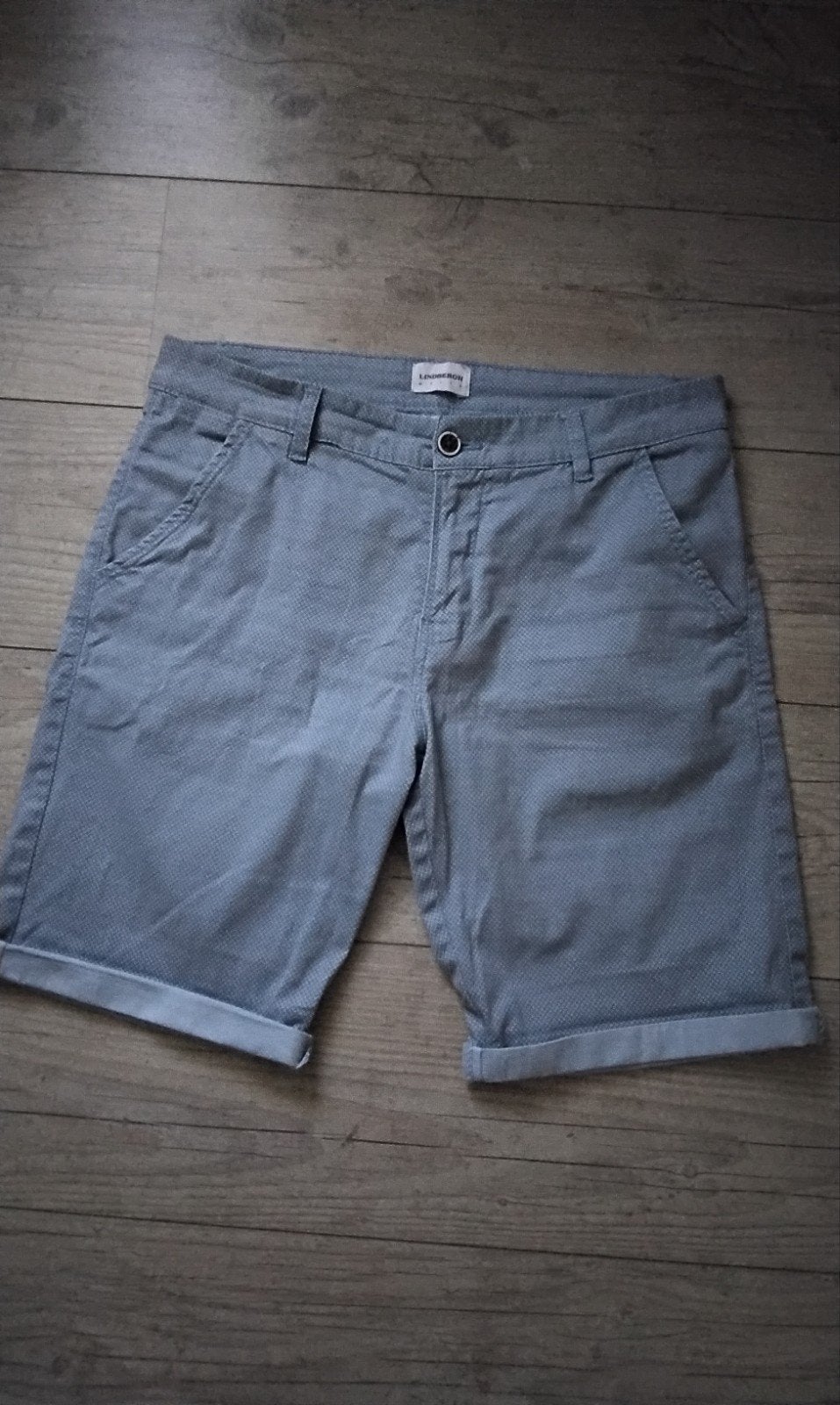 Lindbergh,  lichtblauwe korte broek,  maat L., Maat 52/54 (L), Blauw, Ophalen of Verzenden, Lindbergh