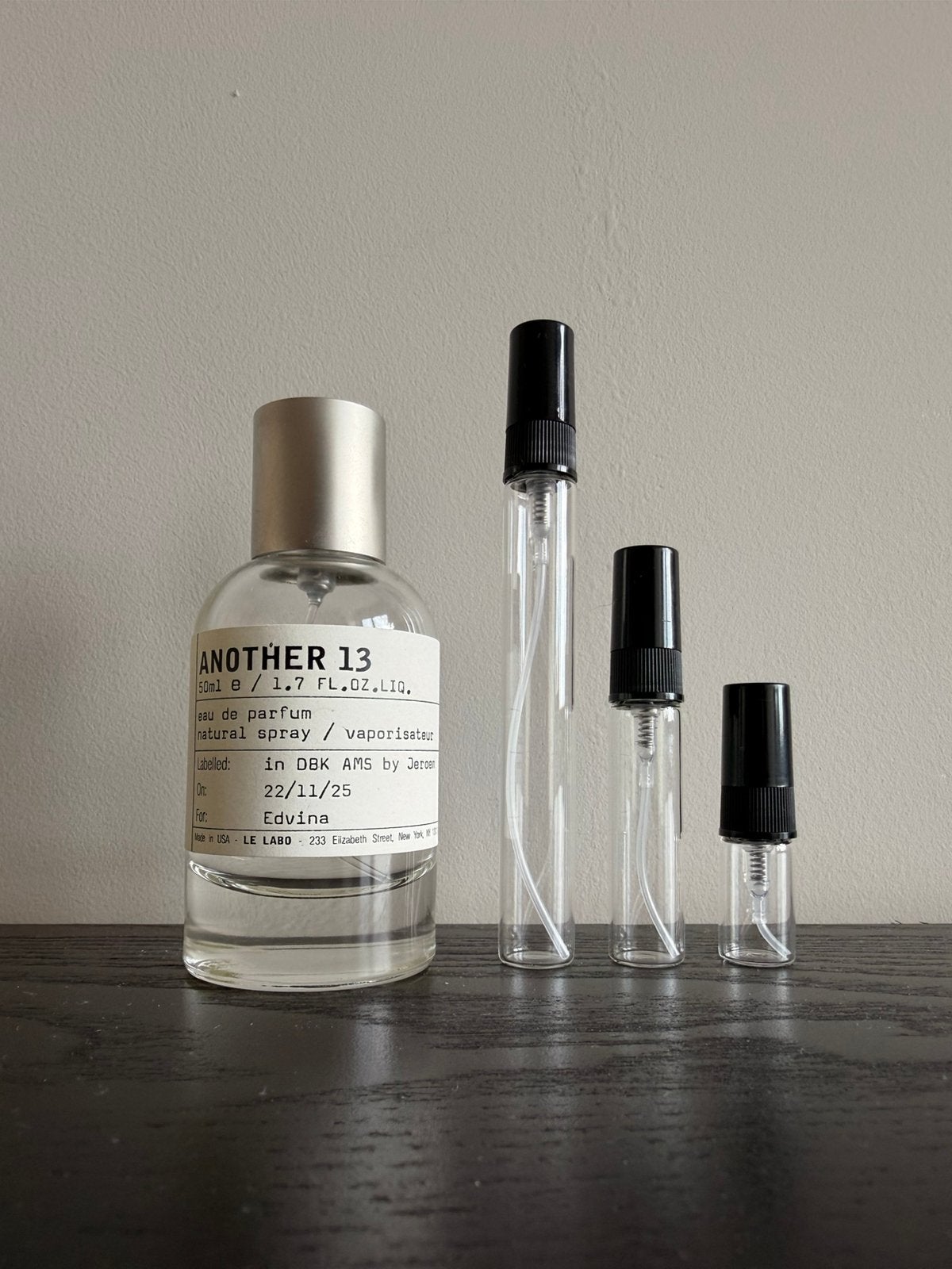 Le labo another 13 decant, Ophalen of Verzenden, Zo goed als nieuw