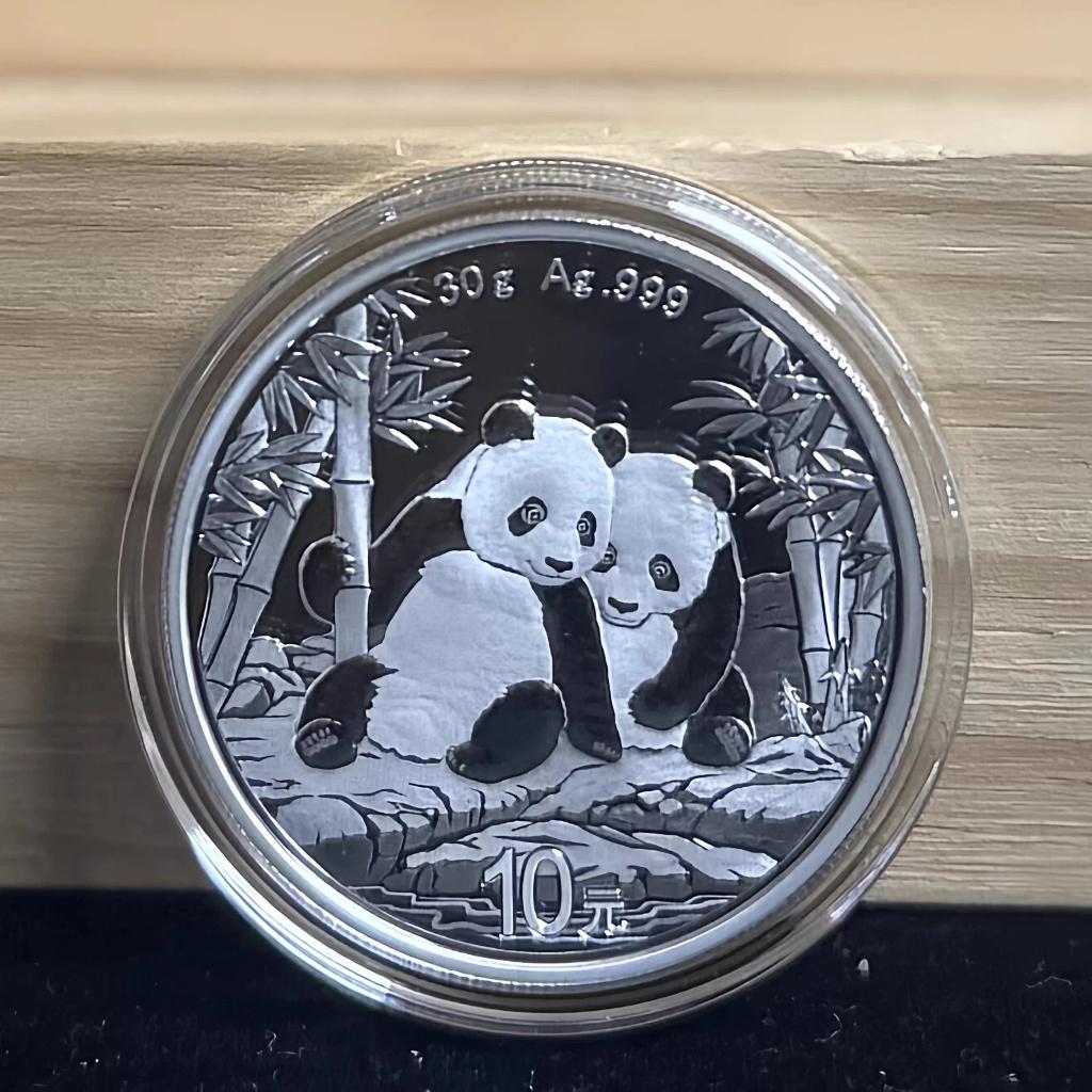 china 2026 panda 10 yuan zilver, Ophalen of Verzenden, Zilver