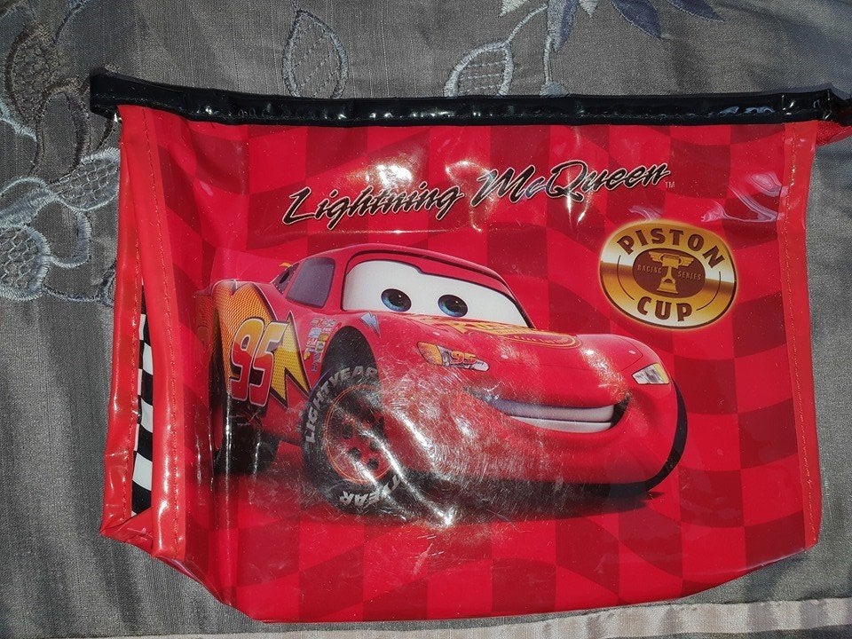 Cars Lightning McQueen etui/pennenzak, Ophalen of Verzenden, Zo goed als nieuw, Overige typen