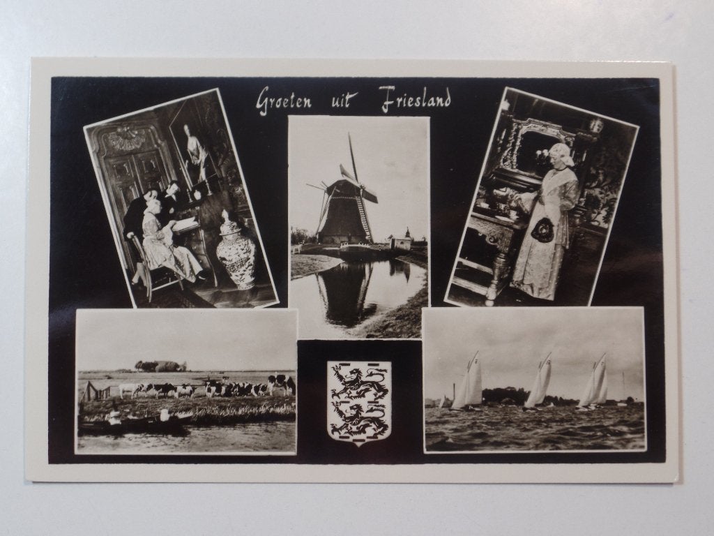 Mooi Friesland 2, Ophalen of Verzenden, 1940 tot 1960, Ongelopen, Friesland