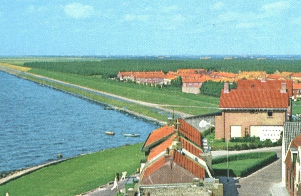 Foto 2 van 805417	Urk	Flevoland	1968	Nette oude kaart Onbeschreven