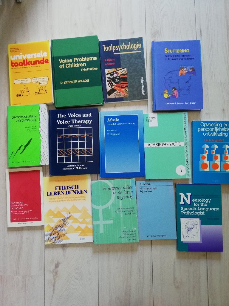 Studieboeken logopedie, Ophalen of Verzenden, Gamma, Gelezen, HBO